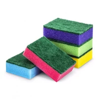 York mosogatószivacs dörzsi – Maxi, 5 darabos készlet, 10x7,0x2,9 cm, nagyméretű szivacs makacs szennyeződésekhez