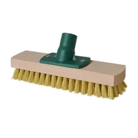 York padlósúroló kefe fej – 24x13x6,0 cm, erős sörtékkel, fa házban, intenzív tisztításhoz