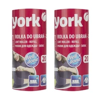 York ruhatisztító henger pótfej 2 tekercs 20 lapos szöszeltávolító utántöltő