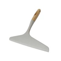 York tusolókabin lehúzó 23x4,5x25,5 cm méretben, Bamboo Eco Natural kivitelben, praktikus fürdőszobai vízlehúzó