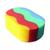 014010 YORK Fürdő szivacs WAVE_Bath sponge Oval 