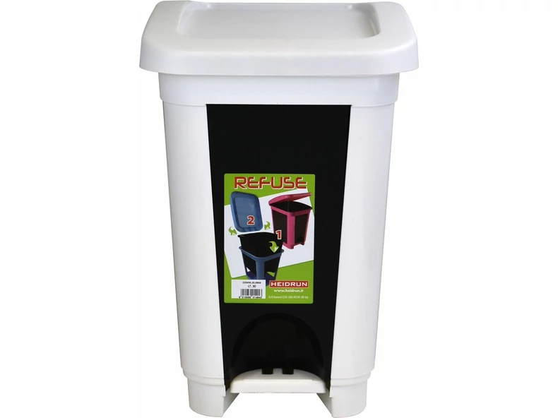 A pedálos szemetes érintkezés nélkül használható