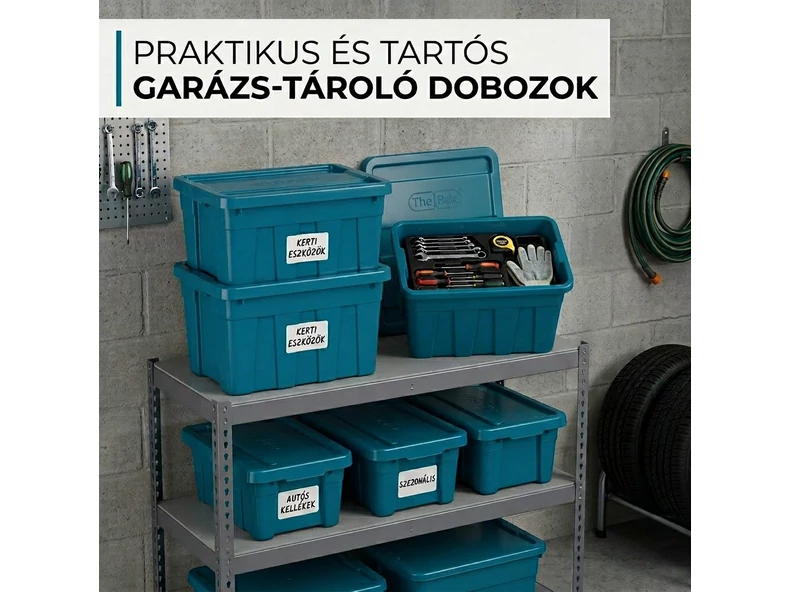 Milyen doboz kell garázsba? – Teljes útmutató tárolódoboz választáshoz