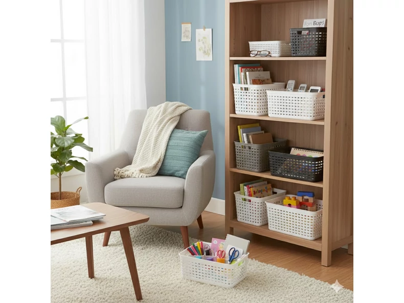 Tárolókosarak és Dobozok: Tökéletes Rendszerezés Minden Helyiségbe