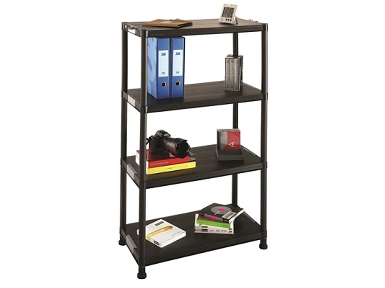 A műanyag polcok megkönnyíthetik a tárolást