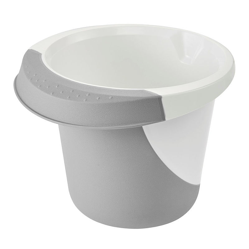 Keeeper Keverőtál 1,5L 18x14cm Carlotta SZÜRKE anti-slip