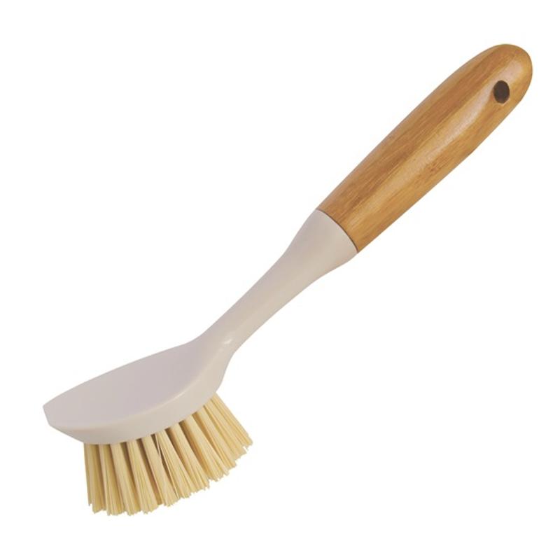041130 YORK Edénysúroló kefe Bamboo ECO NATURAL_Dish Brush
