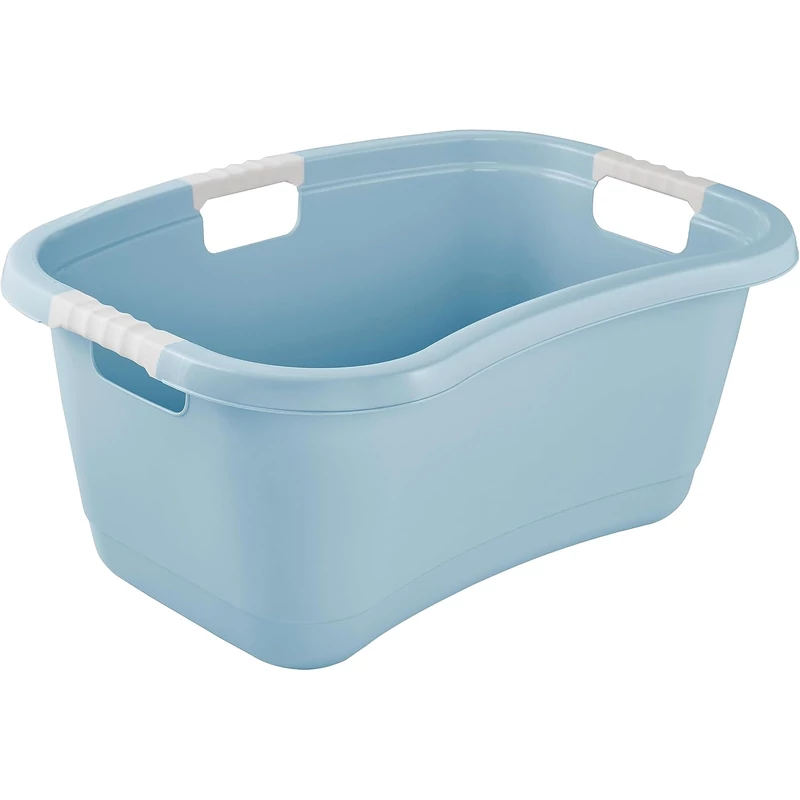 Keeeper Ruháskosár 50L 65x45x28cm ergonomikus Janne Kék