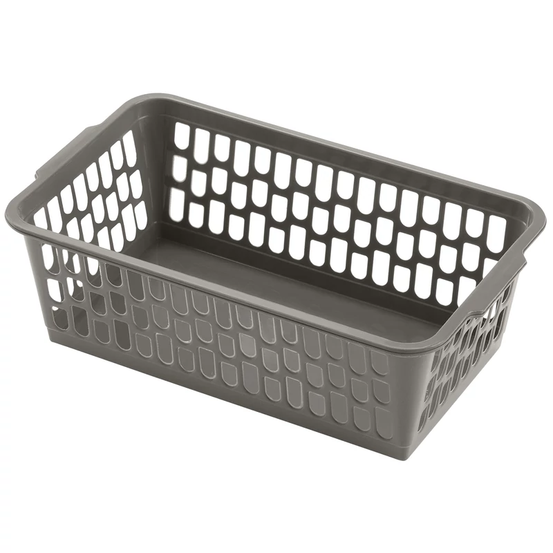 1092 HEIDRUN-HDR Kosár_Storage Basket 2 Szürke_Gray