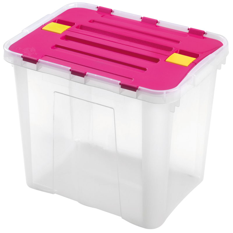 1643 HEIDRUN-HDR DRAGON BOX Tároló_Storage Box pink