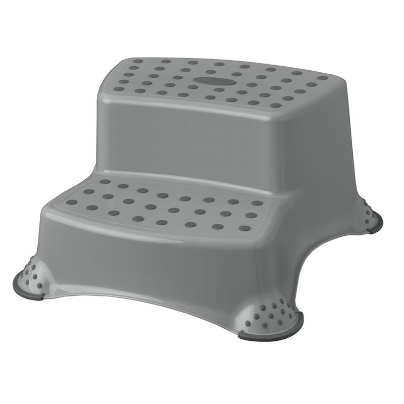 KEEEPER Fellépő dupla szürke 10029 120000_double step stool Gray