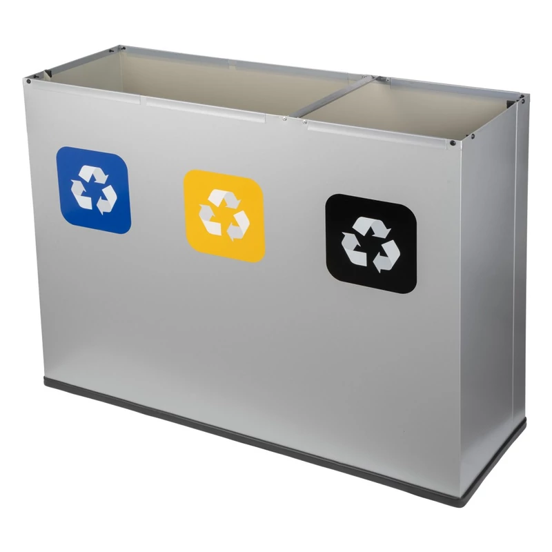 ALDA 180 literes (3×60L) szelektív hulladékgyűjtő állomás-2