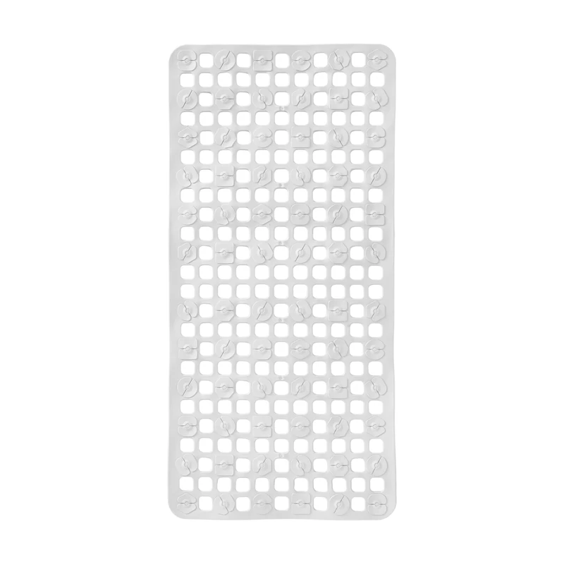 Art Plast téglalap alakú fürdőszobai csúszásgátló szőnyeg fehér színben 740x355 mm