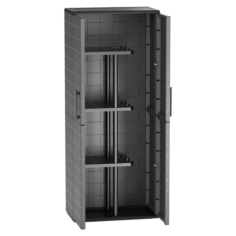 Art Plast műanyag seprűtartó szekrény magas kivitelben 680x370x1630 mm-3