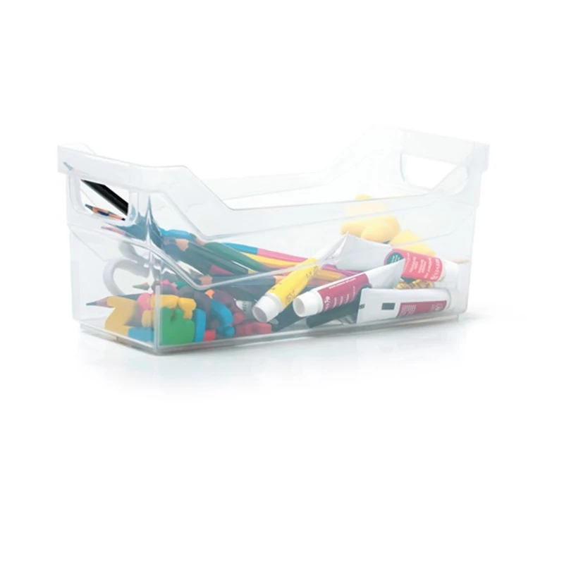 Prosperplast átlátszó tároló doboz 3,0 liter – fogantyús, 27,9x12x12 cm műanyag tároló