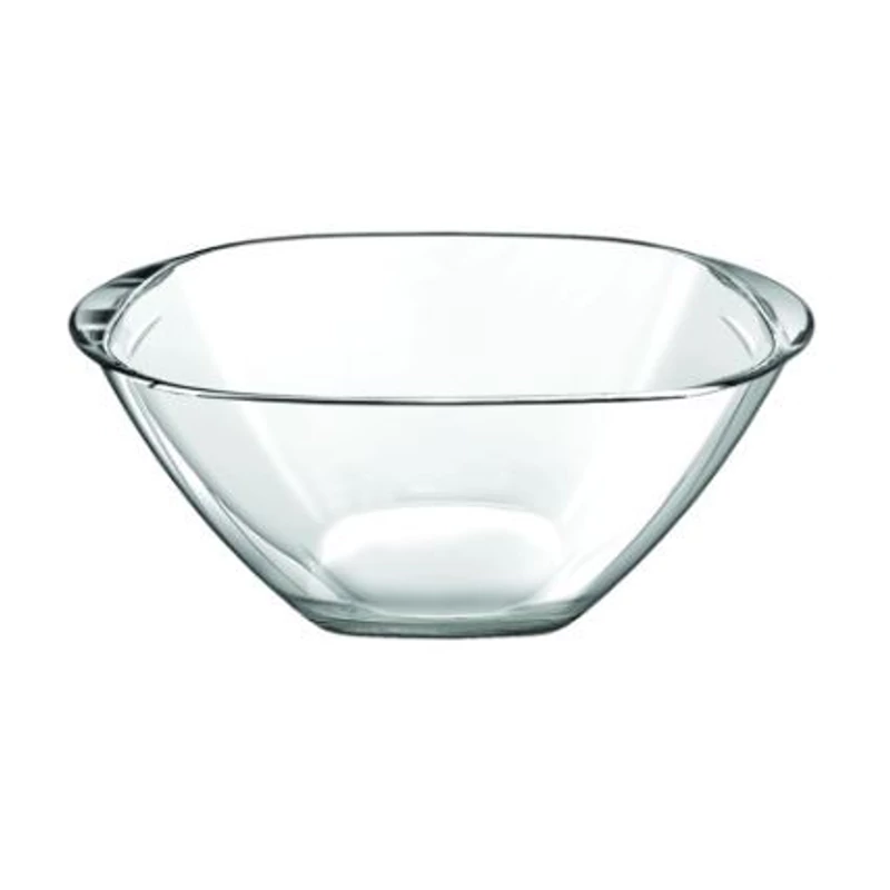 Borgonovo MAGIC 24 üveg tál tetővel – 3 literes, 23x25,7x12,6 cm, hőálló üveg edény frissentartó műanyag fedéllel, alkalmas tálalásra és tárolásra-2