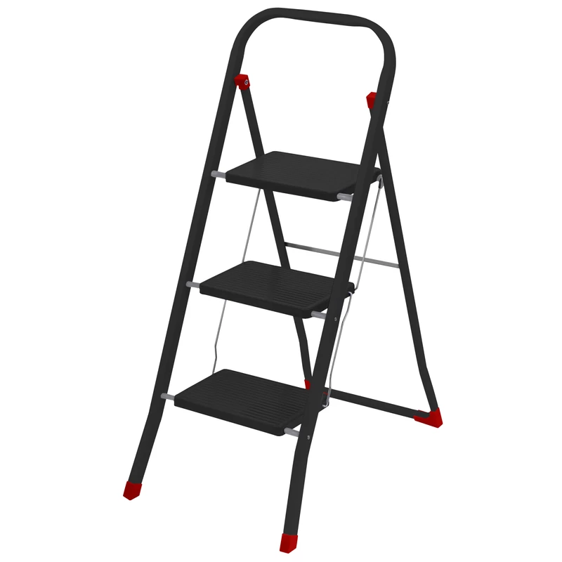 Casa-Si acél fellépő 3 fokos Arco 3 – max. 150 kg teherbírás, 48x5x117 cm