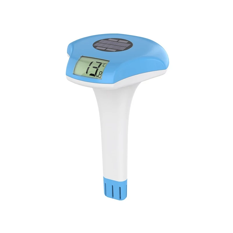 STIL digitális medence hőmérő – napelemes, -20°C–+50°C, 12x19,2 cm, vízálló kialakítás-2