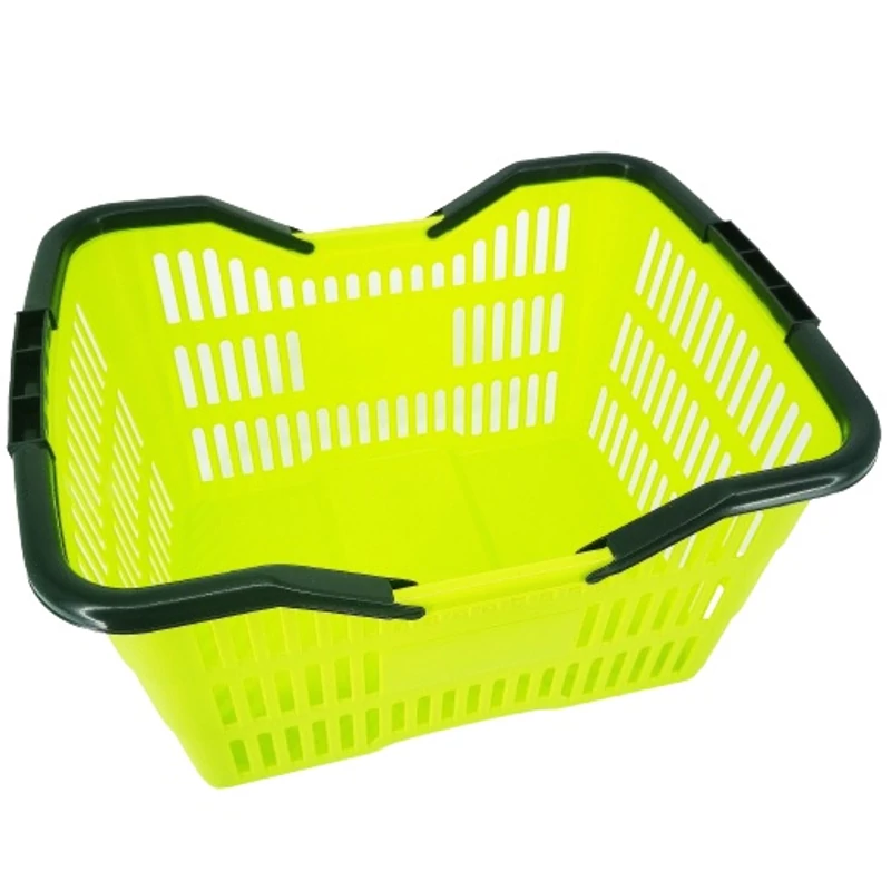 Heidrun bevásárlókosár 18 liter – 40x30x22 cm, műanyag, ergonomikus fogantyúval-3