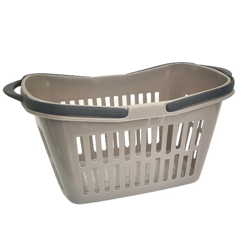 Heidrun bevásárlókosár 21 liter – Althea Twillie, 48x28x24 cm, műanyag kosár ergonomikus fogantyúval-3