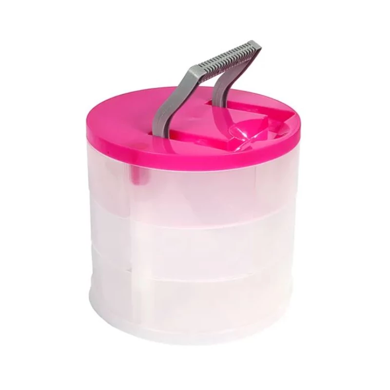 Heidrun Bingooo 18 rekeszes tároló doboz 20x18 cm méretben, praktikus rendszerező apró tárgyakhoz-2