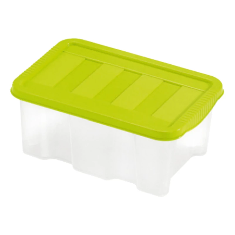 Heidrun Boxmania tároló doboz tetővel – 5 literes Mini, 30x19x13 cm, átlátszó műanyag tárolódoboz fedéllel kisebb tárgyak praktikus és rendezett tárolásához-3