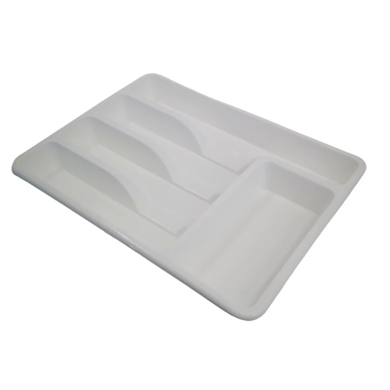 Heidrun evőeszköztartó fiókba 34x26x4 cm praktikus műanyag tároló kanalak, villák és kések számára-2