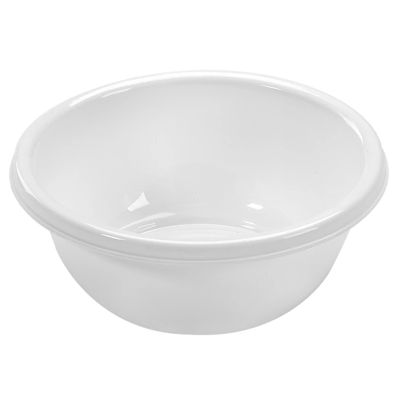 Heidrun kerek tál 4 literes 28x11 cm nagy műanyag edény salátákhoz és ételekhez-3