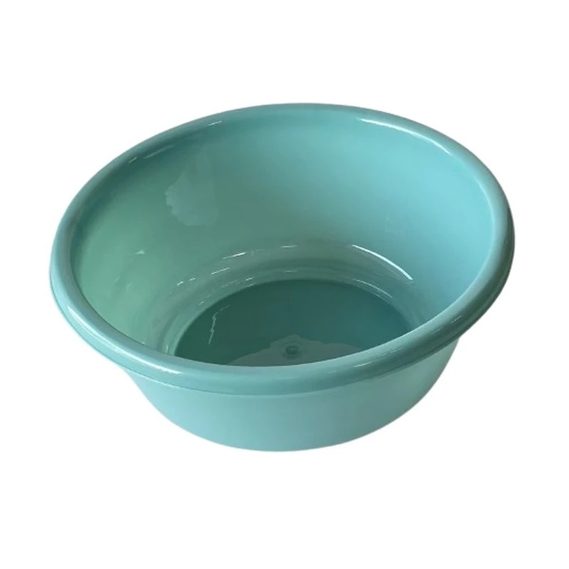 Heidrun kerek tál 6 literes 32x13 cm nagyméretű műanyag edény ételekhez és salátákhoz