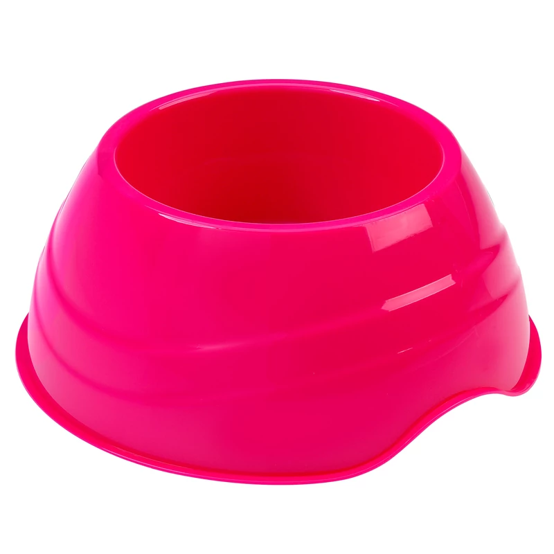 Heidrun kutya-macska etetőtál 28,5x10,5 cm méretben, 1,4 liter űrtartalommal, praktikus műanyag állateledel tál házi kedvenceknek