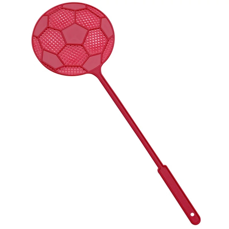 Heidrun légycsapó 14x45 cm méretben, Football mintás kivitelben, praktikus rovarűző eszköz háztartási használatra-2