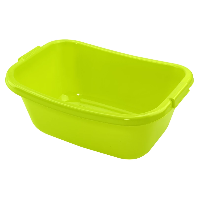 Heidrun mosókád 20 literes 58x40x21 cm nagyméretű műanyag kád mosáshoz és áztatáshoz