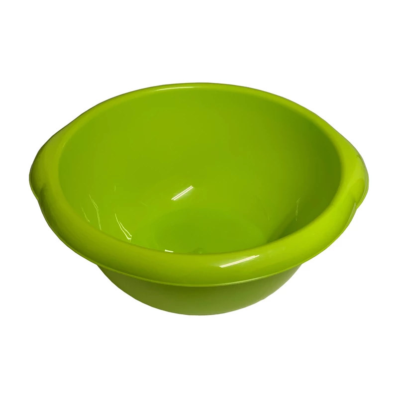 Heidrun mosótál 12 literes 40x19 cm füllel ellátott nagyméretű műanyag tál mosáshoz és mindennapi használatra-2