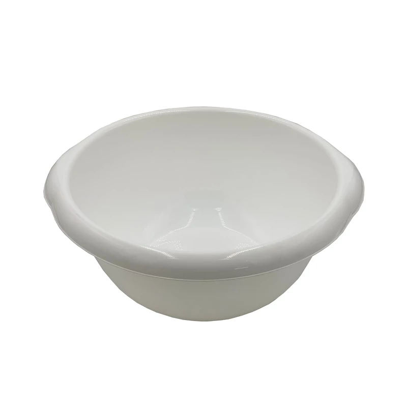 Heidrun mosótál 12 literes 40x19 cm füllel ellátott nagyméretű műanyag tál mosáshoz és mindennapi használatra-4