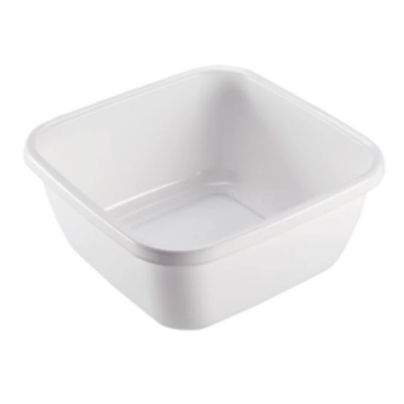 Heidrun mosótál 6 literes 30x30x12 cm műanyag tál háztartási és konyhai használatra-3