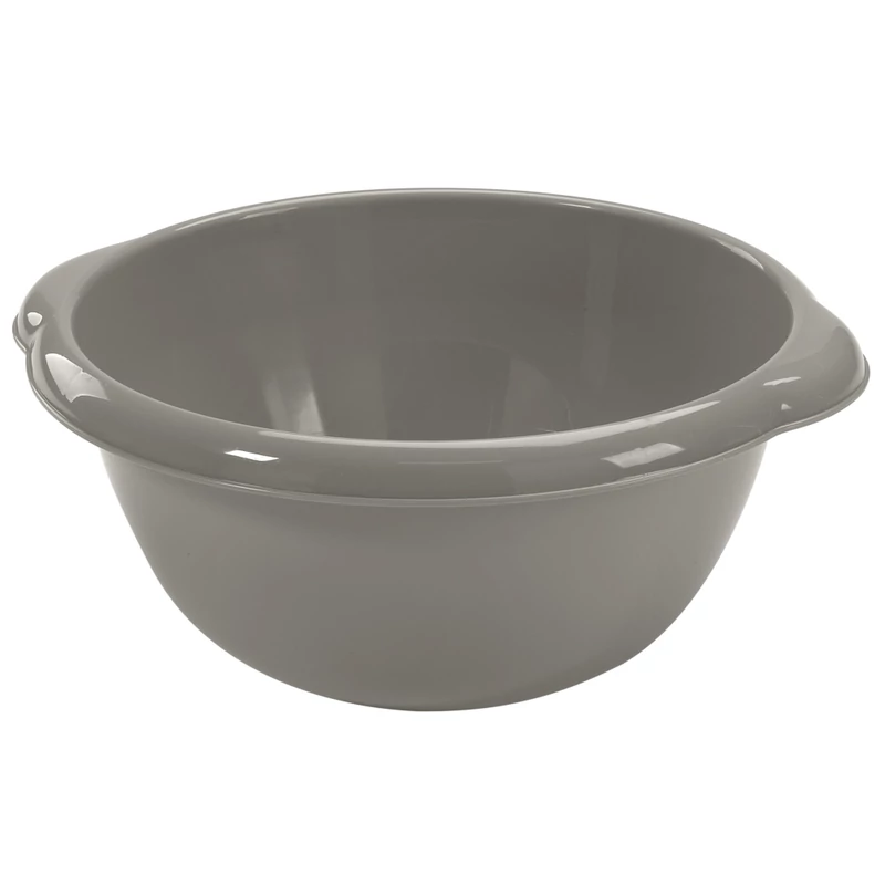 Heidrun mosótál 8 literes 35x16 cm füllel ellátott műanyag tál háztartási és konyhai használatra-3