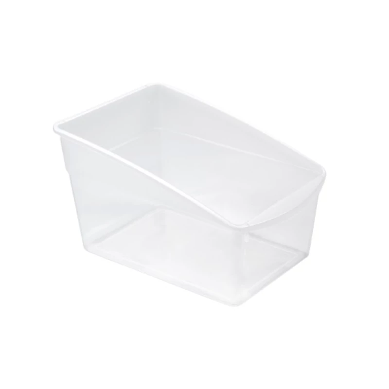 Heidrun hűtőrendszerező doboz 25x18,5x15cm – átlátszó műanyag tároló konyhai használatra-2