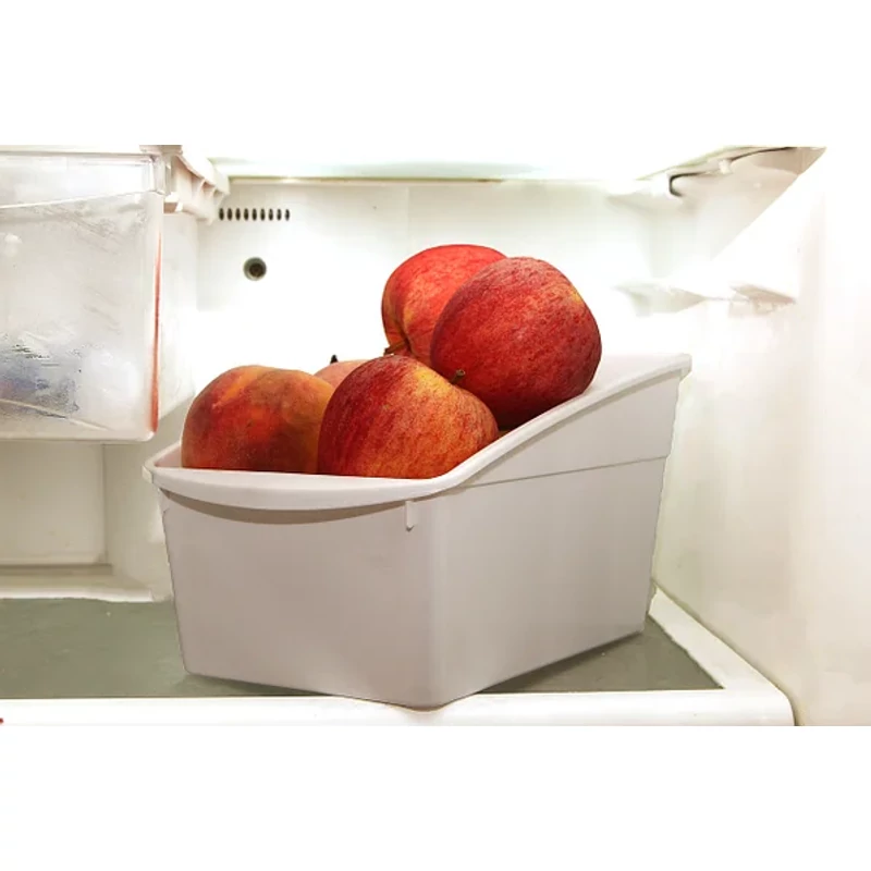 Heidrun hűtőrendszerező doboz 25x18,5x15cm – átlátszó műanyag tároló konyhai használatra-3