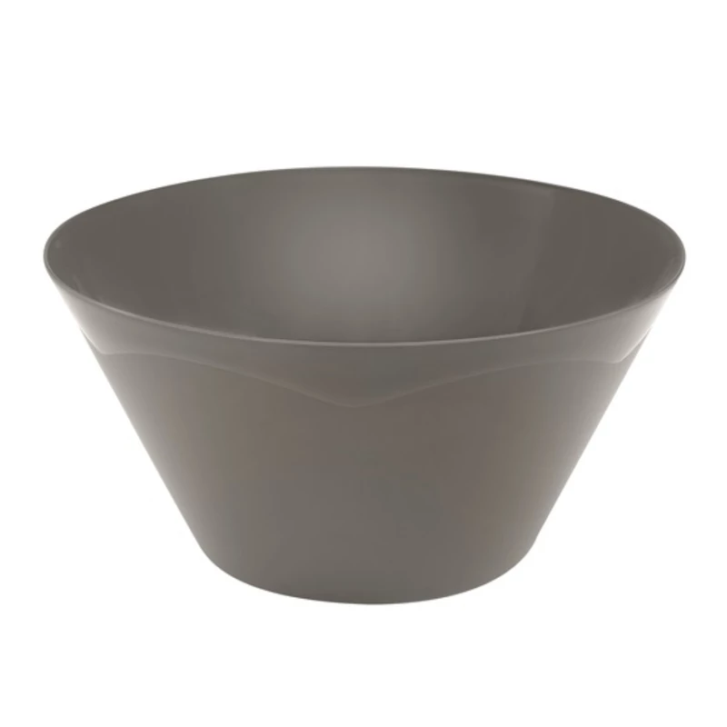 Heidrun salátás tál 7 literes 32x16 cm nagyméretű műanyag edény salátákhoz és tálaláshoz-2