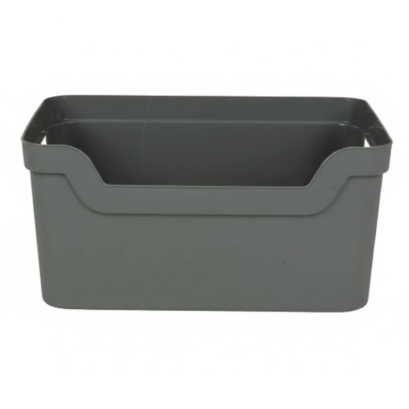 Heidrun műanyag tároló doboz 16 literes kapacitással 36x27x19 cm méretben otthoni rendszerezéshez