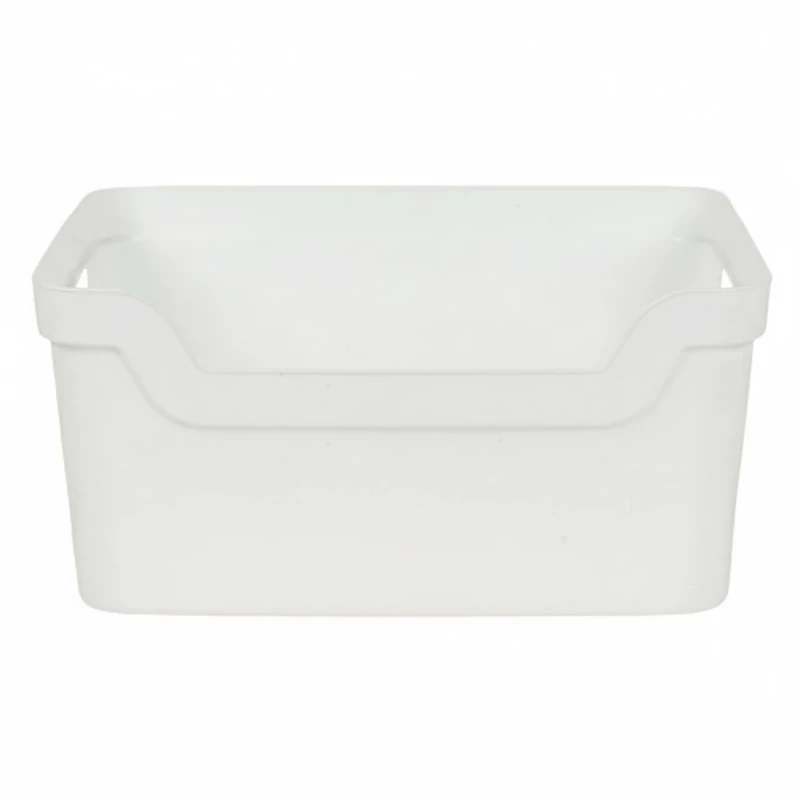 Heidrun 16L tároló doboz 36x27x19 cm méretű műanyag rendszerező ruhák, játékok és háztartási tárgyak tárolásához