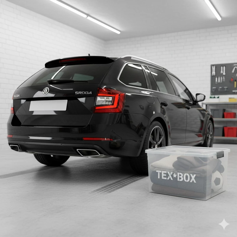 Heidrun Tex Box 8 extra nagyméretű átlátszó tárolódoboz fedéllel – 150 literes kapacitás-2