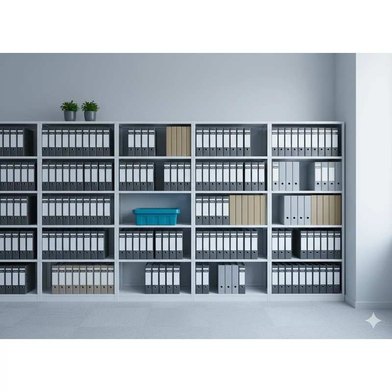 Heidrun The Box 12,5 literes kék műanyag tárolódoboz tetővel – 45x29x15,5cm méretben-3