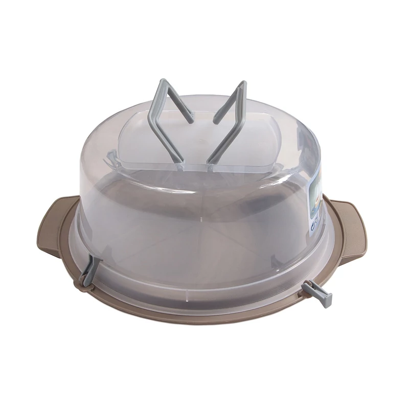 Heidrun tortatartó Cake&amp;Carry 40x35x15 cm méretben, műanyag tortahordozó tetővel, praktikus sütemény- és tortaszállító doboz