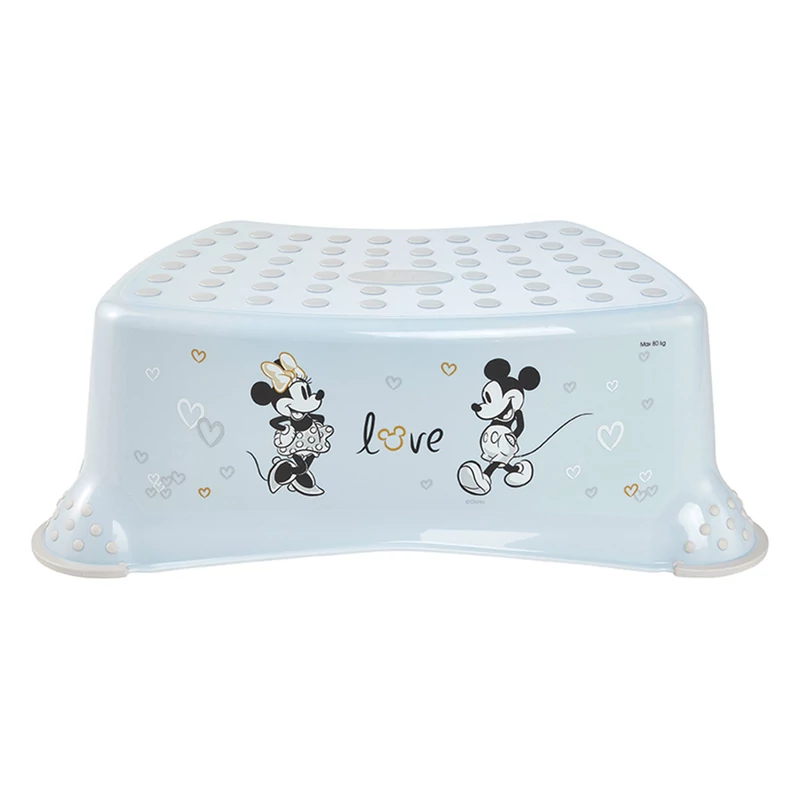 Keeeper műanyag gyerek fellépő kék Mickey Mouse 40x28x14cm csúszásmentes