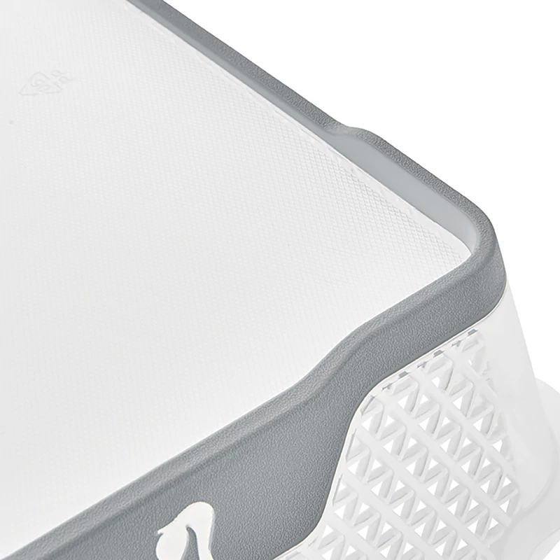 Keeeper JONAS A5 szürke tárolókosár gumírozott, csúszásmentes talppal és peremmel-5