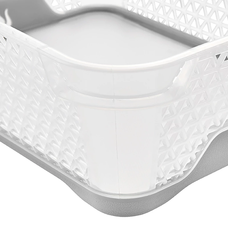 Keeeper JONAS A6 szürke tárolókosár gumírozott, csúszásmentes aljjal és peremmel-3