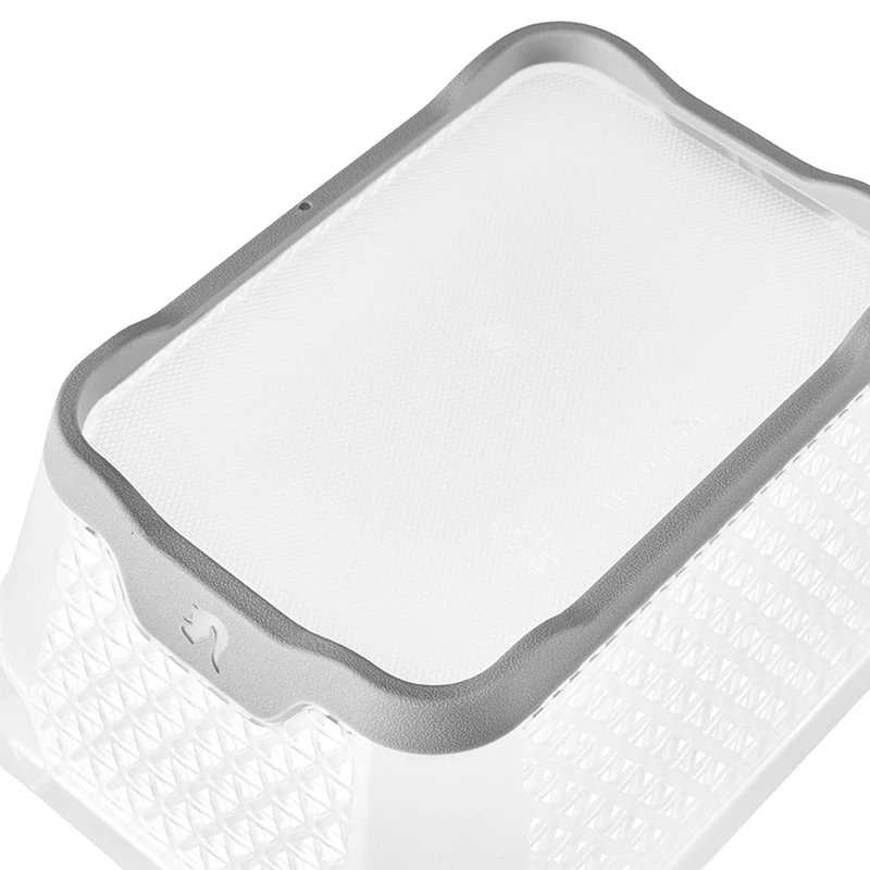 Keeeper JONAS A7 szürke tárolókosár csúszásmentes talppal és gumírozott fogantyúval-2