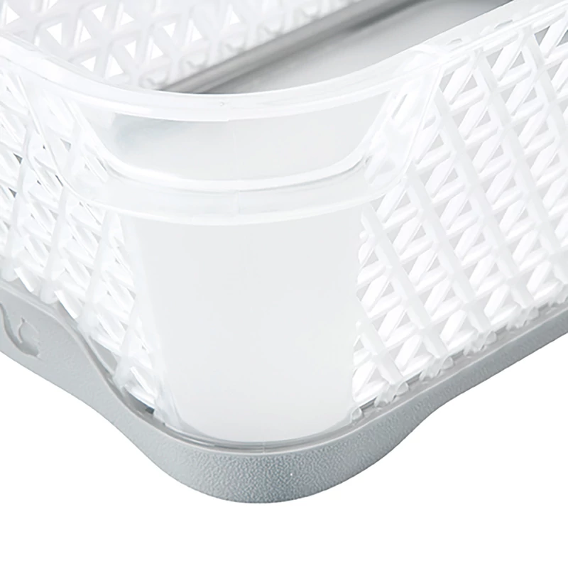 Keeeper JONAS A7 szürke tárolókosár csúszásmentes talppal és gumírozott fogantyúval-3