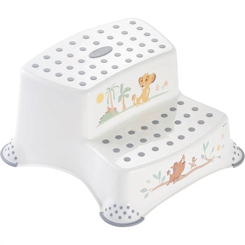 Keeeper Oroszlánkirály mintás kétlépcsős gyerek fellépő csúszásgátlóval